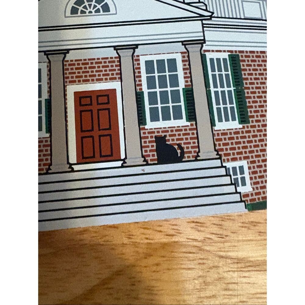 Poplar Forest Cat’s Meow Collectible, Thomas Jefferson Home, 2000 - Picture 2 of 3